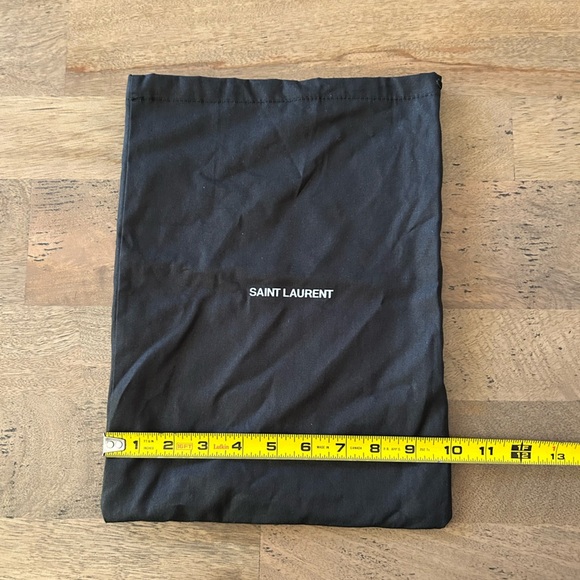 Saint Laurent Black Logo Dust Bags - Picture 3 of 4